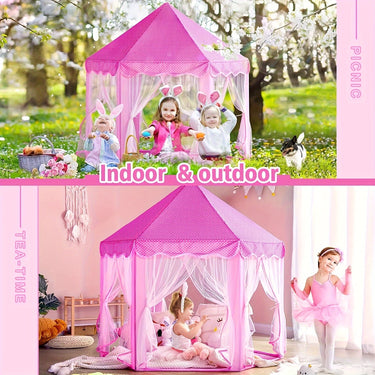 DreamDome | Diversión de juego encantadora - Tienda de princesa rosa para aventuras mágicas